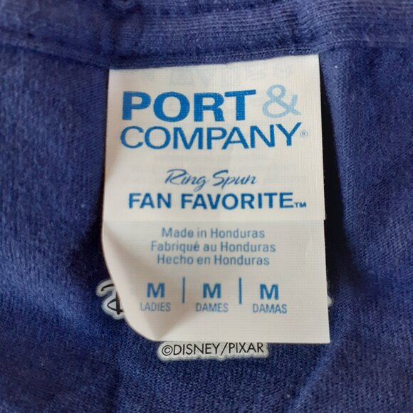 Mike Wazowski - Monsters Inc - New Women's Medium Navy Blue T-Shirt - Picture 3 of 4